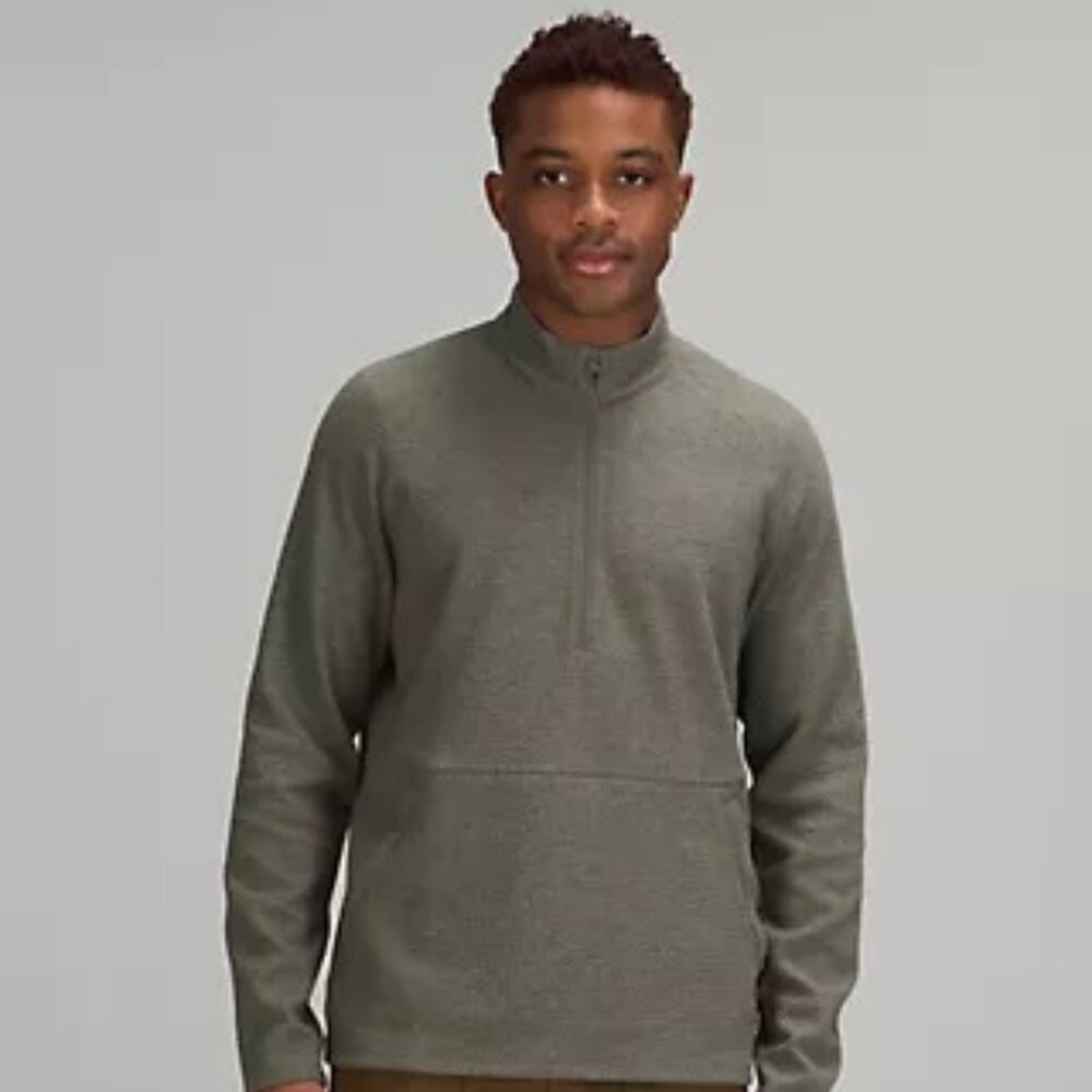 Lululemon At Ease half zip